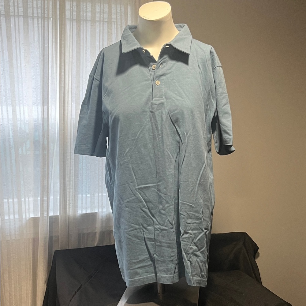 Stylish Light Blue Polo for Men